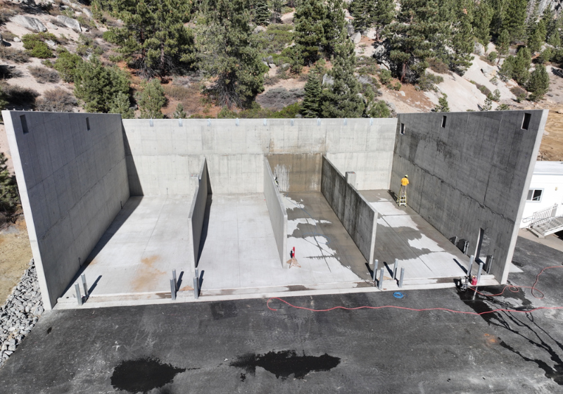 Kingsbury salt storage